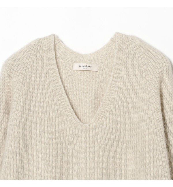 Demi-Luxe BEAMS 「フォックスウール ホールガーメント ニット」|ニット・セーター|