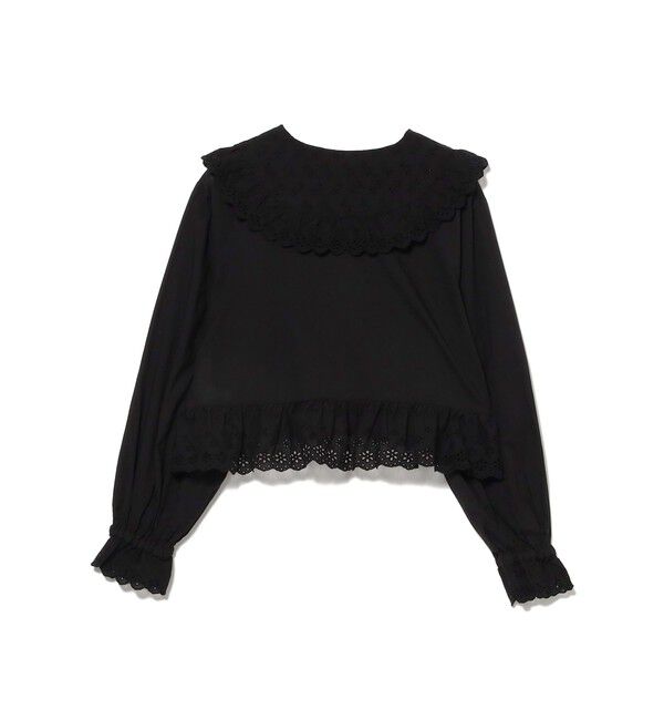 BEAMSBOY「カットワーク ブラウス」|シャツ・ブラウス|