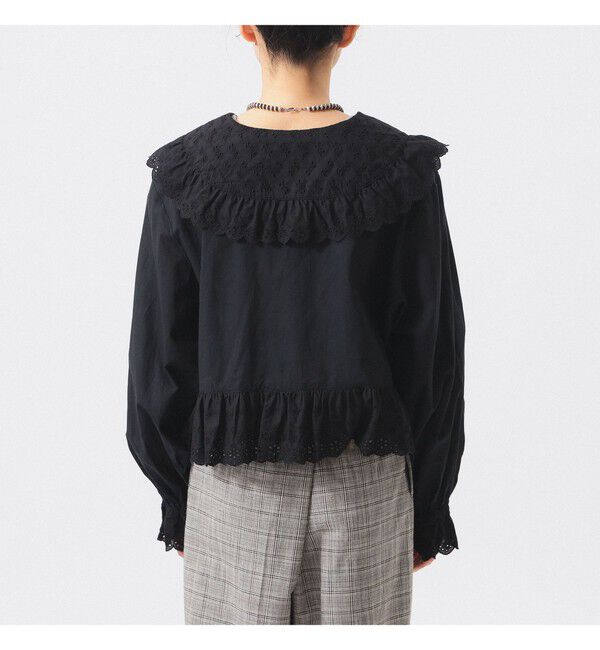 BEAMSBOY「カットワーク ブラウス」|シャツ・ブラウス|
