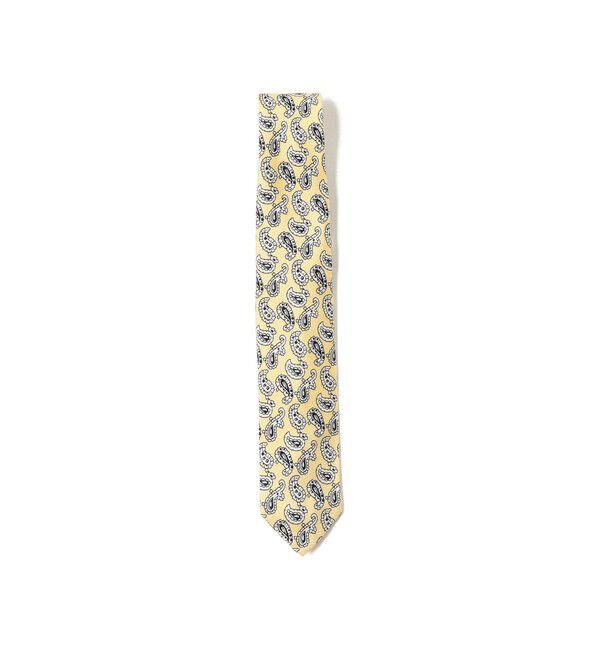 BEAMS PLUS「BEAMS PLUS / Silk Tie Paisley Print」|ネクタイ・蝶ネクタイ|YELLOW