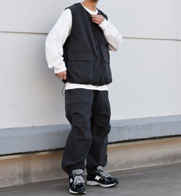 SHIPS any「SHIPS any: 〈撥水・透湿・軽量〉PERTEX(R) ベスト (セットアップ対応)◆」|ベスト・ジレ|