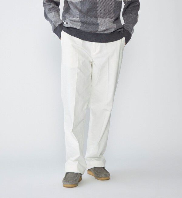 SHIPS「【SHIPS別注】THOMSON: ヘリンボーン トラウザー パンツ」|スラックス|