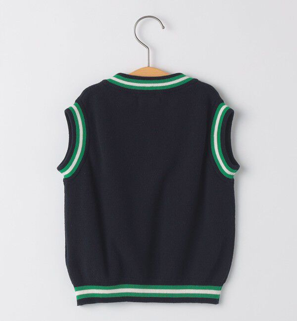 SHIPS KIDS「SHIPS KIDS:85～95cm / ニット ベスト」|ベスト・ジレ|