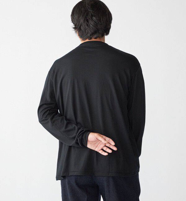 SHIPS「Southwick: Gate Label メリノウール ロングスリーブ Tシャツ」|Tシャツ・カットソー|