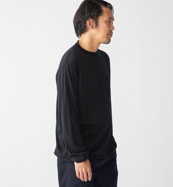 SHIPS「Southwick: Gate Label メリノウール ロングスリーブ Tシャツ」|Tシャツ・カットソー|