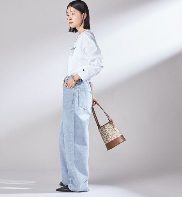 SHIPS for women「【SHIPS別注】Champion: プリント ロングスリーブ TEE」|Tシャツ・カットソー|