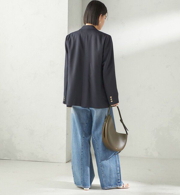 SHIPS for women「ウール ギャバジン ダブル ブレスト ジャケット」|テーラードジャケット|