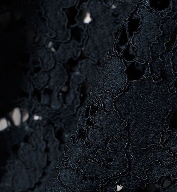 SHIPS for women「〈手洗い可能〉レース ジップアップ パーカ」|パーカー|