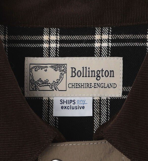 SHIPS any「【SHIPS any別注】Bollington: タスランナイロン ショート ハンティングジャケット◇」|ブルゾン・スタジャン|