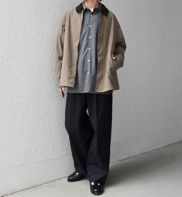 SHIPS any「【SHIPS any別注】Bollington: タスランナイロン ショート ハンティングジャケット◇」|ブルゾン・スタジャン|