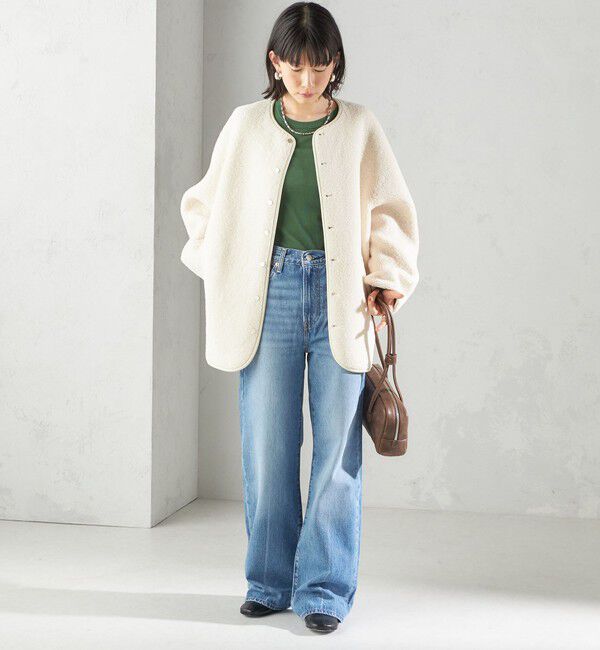 SHIPS for women「s.oyamadaコラボ:〈手洗い可能〉シアー テレコ ロング スリーブ TEE」|Tシャツ・カットソー|