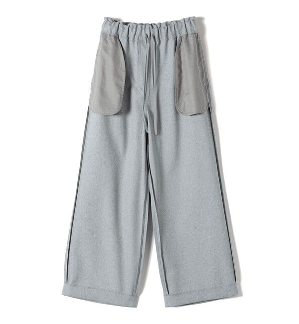 SHIPS for women「〈手洗い可能〉スラブ ツイル イージー スラックス パンツ」|スラックス|