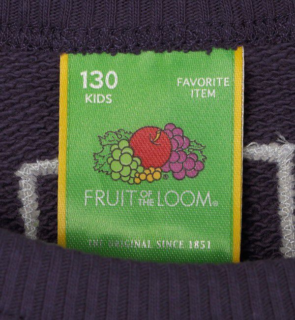 SHIPS any「SESAME STREET meets FRUIT OF THE LOOM: ブロック プリント スウェット<KIDS>」|スウェット・ジャージ|