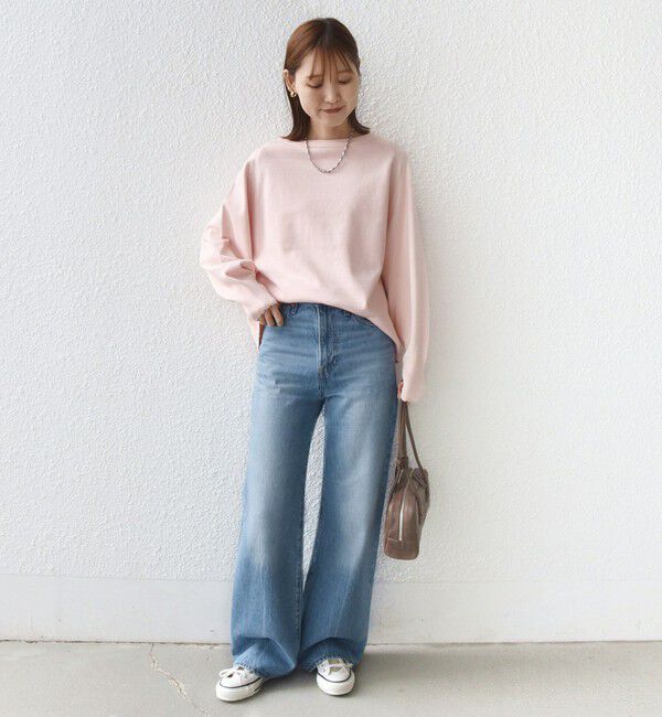 SHIPS for women「〈手洗い可能〉コットン カシミヤ混 スカラップヘム ボートネック プルオーバー」|ニット・セーター|