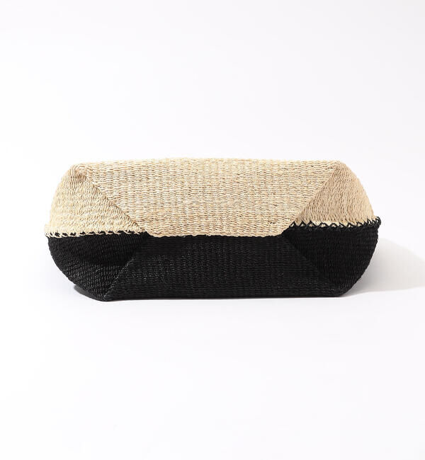 TOMORROWLAND GOODS「a-jolie アバカコンビ トートバッグ」|かごバッグ|