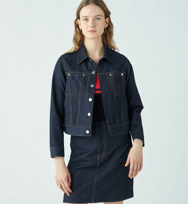 MACPHEE「インディゴガードデニム ジャケット」|デニムジャケット|