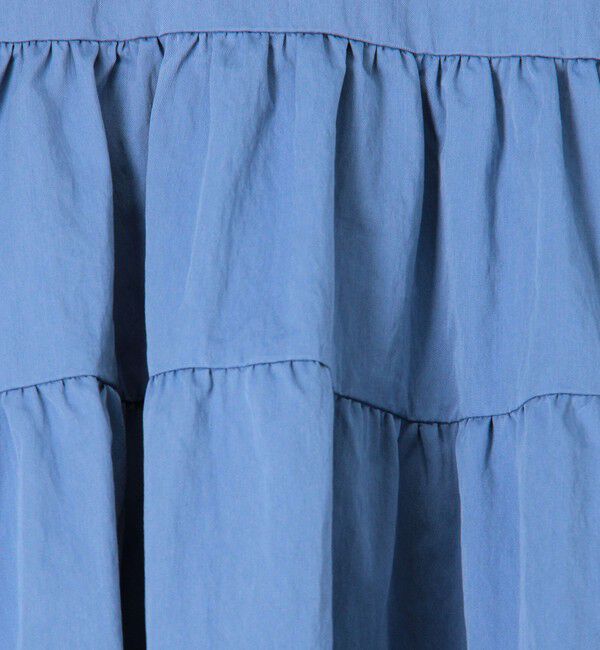 Ballsey「ハイカウントギャバジン ティアードブラウス」|シャツ・ブラウス|