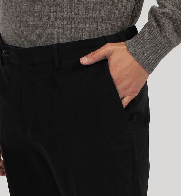 TOMORROWLAND MENS「ストレッチチノ イージースラックス」|チノ|