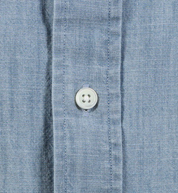 TOMORROWLAND MENS「コットンダンガリー ダブルポケットシャツ」|シャツ・ブラウス|