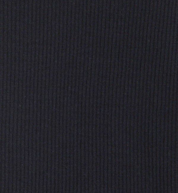 GALERIE VIE「ギザコットンリブ ボートネックプルオーバー」|ニット・セーター|