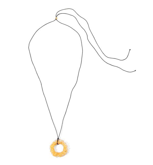 TOMORROWLAND GOODS「LEVENS JEWELS DEW ネックレス」|ネックレス|23 イエロー