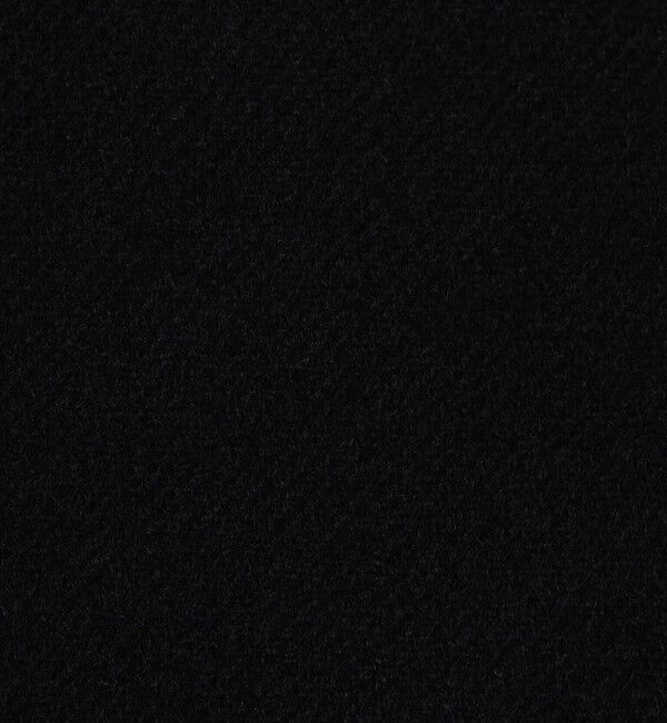 Edition「Super120's ライトメルトン ショートコート」|ピーコート|