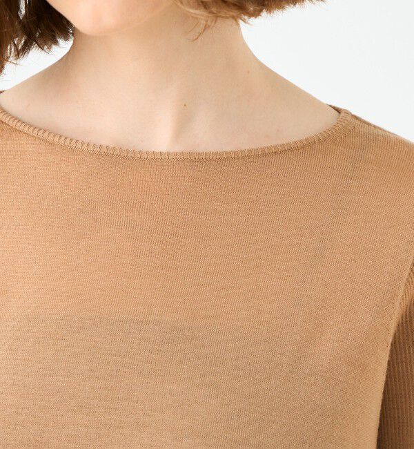 Ballsey「シルケットウール ワイドプルオーバー」|ニット・セーター|