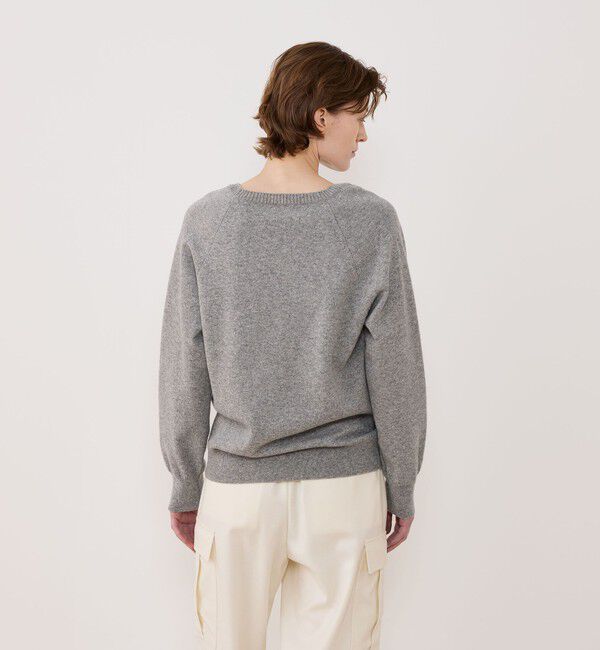 GALERIE VIE「スエットニット クルーネックプルオーバー」|ニット・セーター|