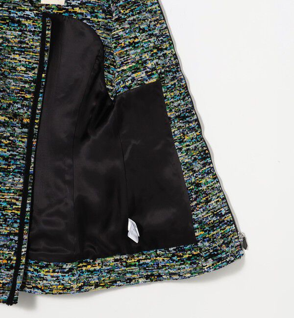 DES PRES「モザイクモール  クルーネックジレ」|ベスト・ジレ|