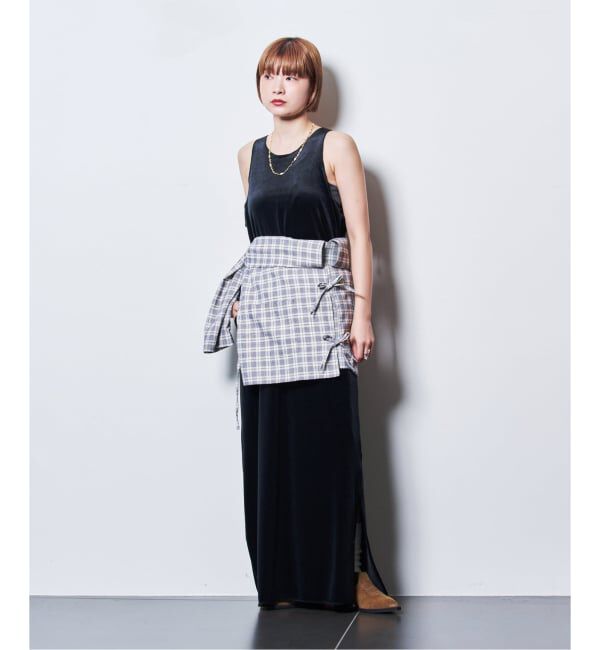  「VELOUR AMESLI DRESS：ワンピース」|ワンピース|