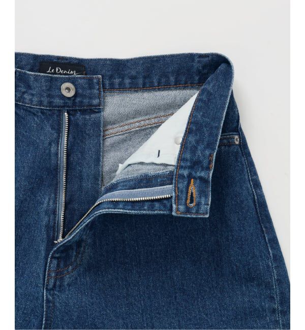 SLOBE IENA「LE DENIM カーブバギーデニムパンツ」|デニム|