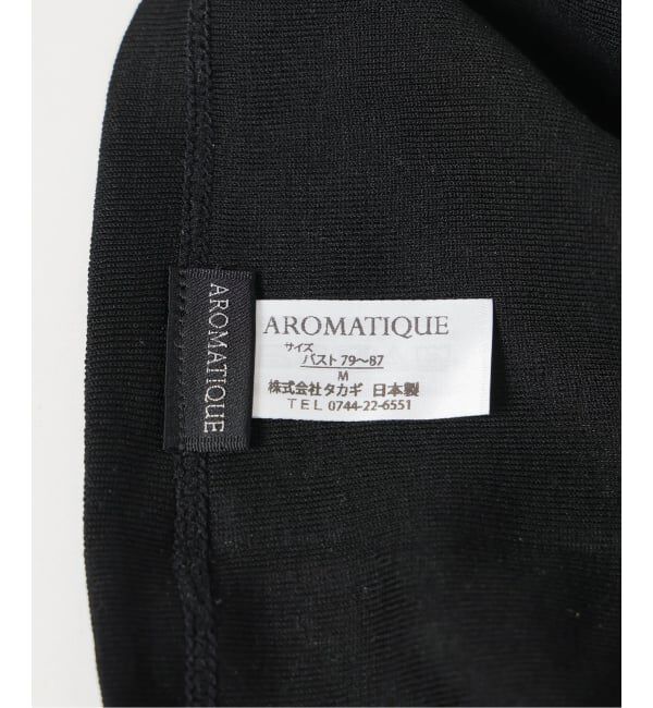 VERMEIL par iena「AROMATIQUE アロマティック ストレートキャミソール J820AR」|キャミソール|