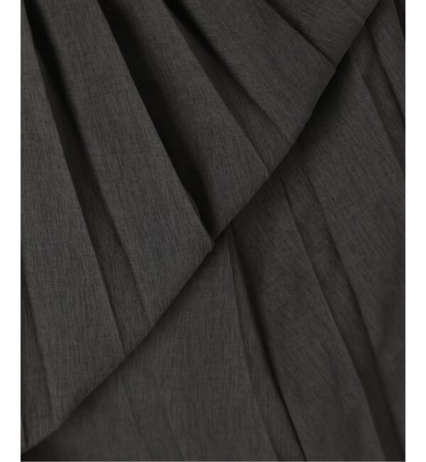 SLOBE IENA「《WEB限定/追加予約》PEボイルプリーツスカート」|スカート|