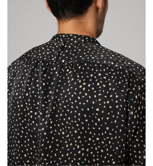 EDIFICE「パターンデシンスタンドカラーシャツ」|シャツ・ブラウス|