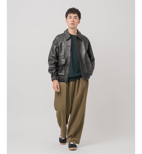 EDIFICE「ラフトップ ウルトラ ワイドパンツ」|スラックス|