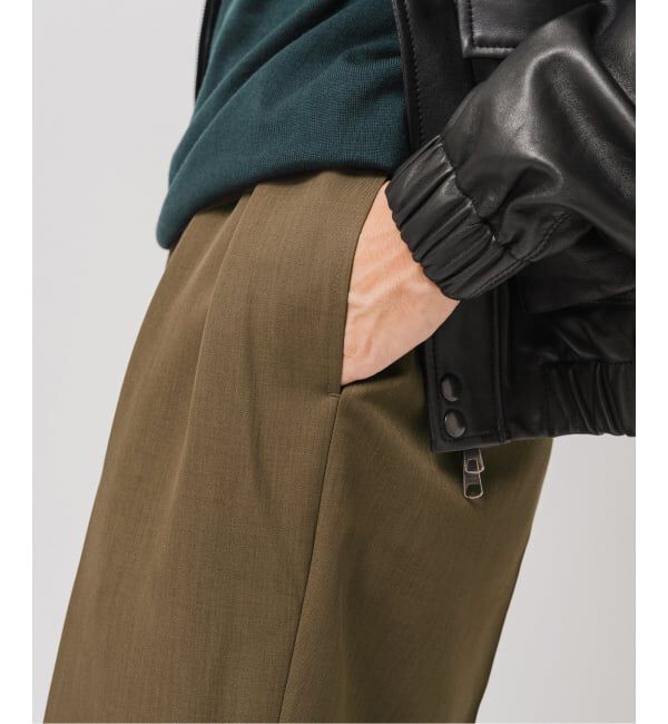 EDIFICE「ラフトップ ウルトラ ワイドパンツ」|スラックス|