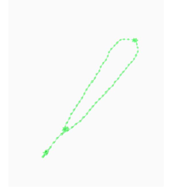 PULP「FAF (FAKE AS FLOWERS) / フェイク アズ フラワーズ AKHARA NECKLACE」|ネックレス|グリーン