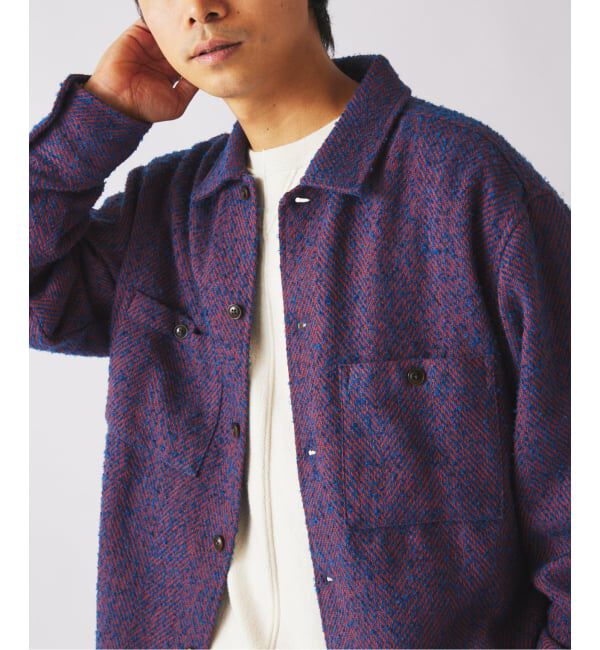 JOURNAL STANDARD relume「ビッグ ヘリンボン CPO シャツ ジャケット」|シャツ・ブラウス|