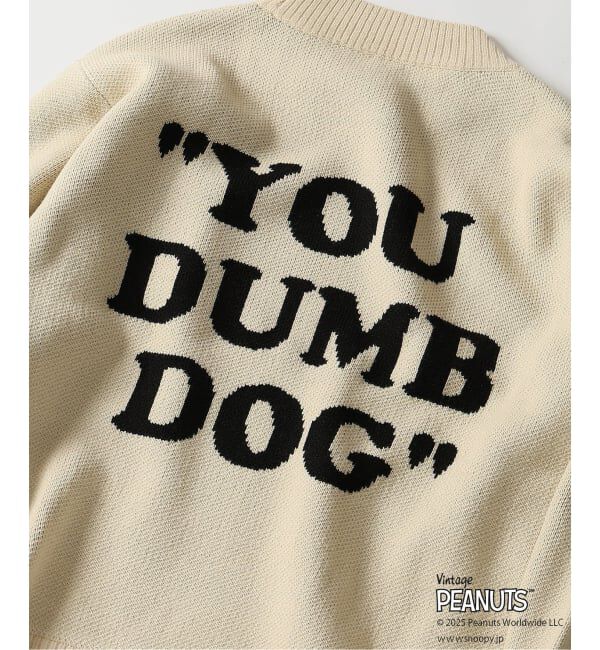 JOURNAL STANDARD relume「PEANUTS / ピーナッツ 別注 ダブル ジャガードニット」|ニット・セーター|