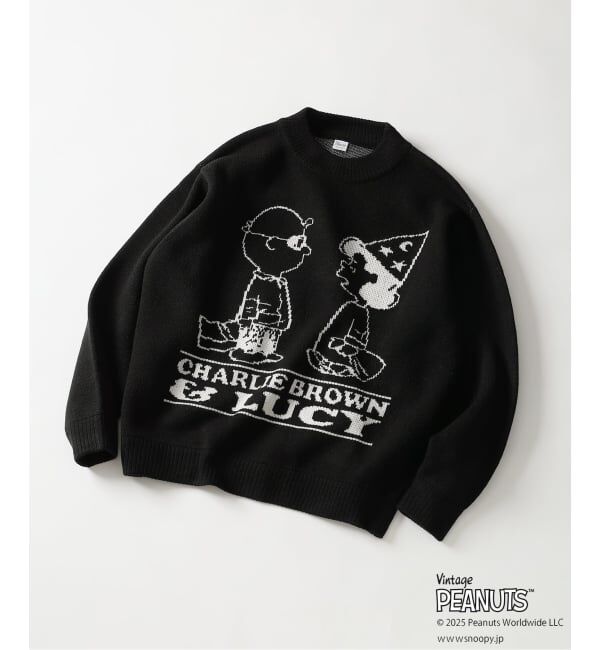 JOURNAL STANDARD relume「PEANUTS / ピーナッツ 別注 ダブル ジャガードニット」|ニット・セーター|