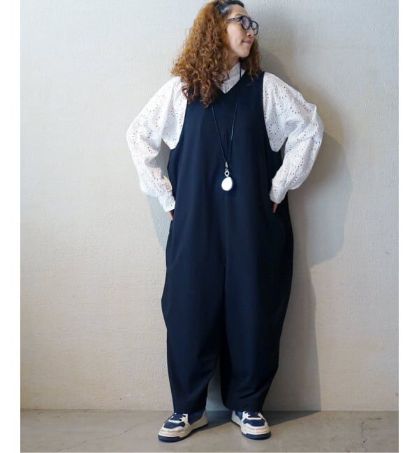 journal standard luxe「TRストレッチ Vネックサロペット」|オールインワン|