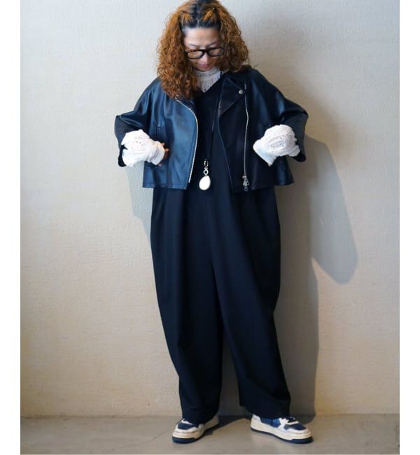 journal standard luxe「TRストレッチ Vネックサロペット」|オールインワン|