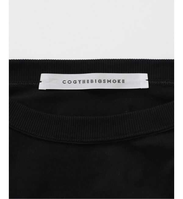 NOBLE「COG THE BIGSMOKE/コグザビッグスモーク LAURA GATHERED SLV TOP」|Tシャツ・カットソー|