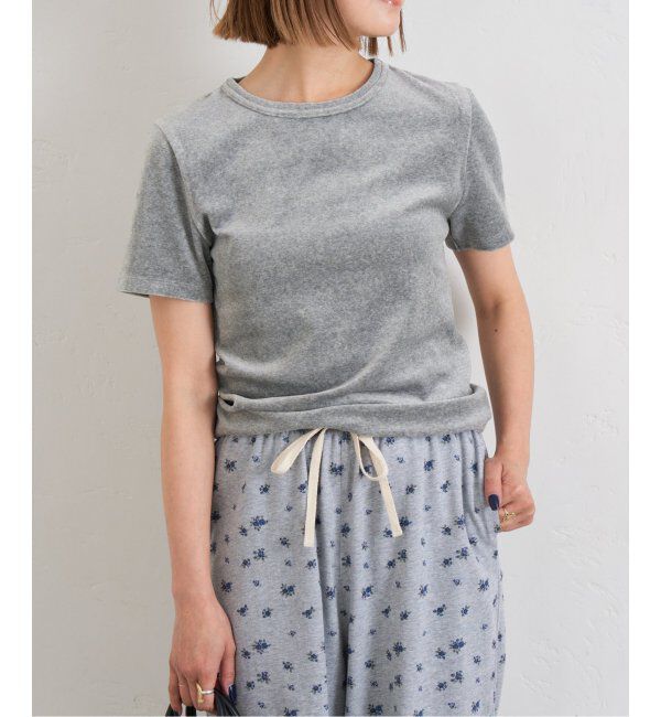 U by SPICK&SPAN「コットンベロアTEE」|Tシャツ・カットソー|