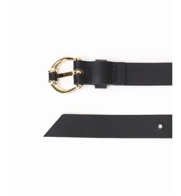 NOBLE「LEFIJE/レフィエ ゴールドラウンドバックルベルト」|ベルト|