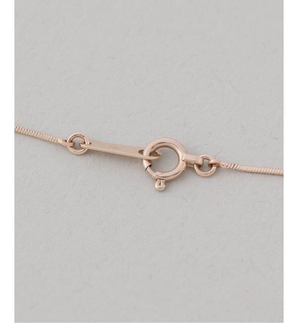 Lilas by Spick&Span「10thコンパクトチェーンダイヤネックレス K10」|ネックレス|