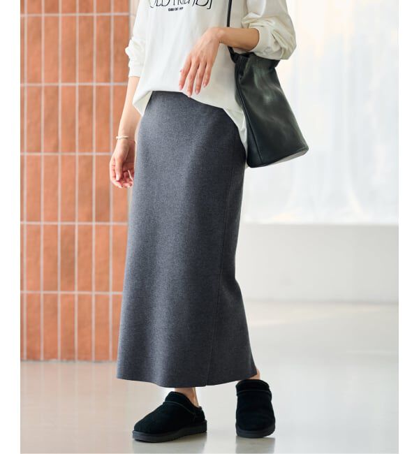 FRAMeWORK「≪追加≫総針タイトスカート 3」|スカート|