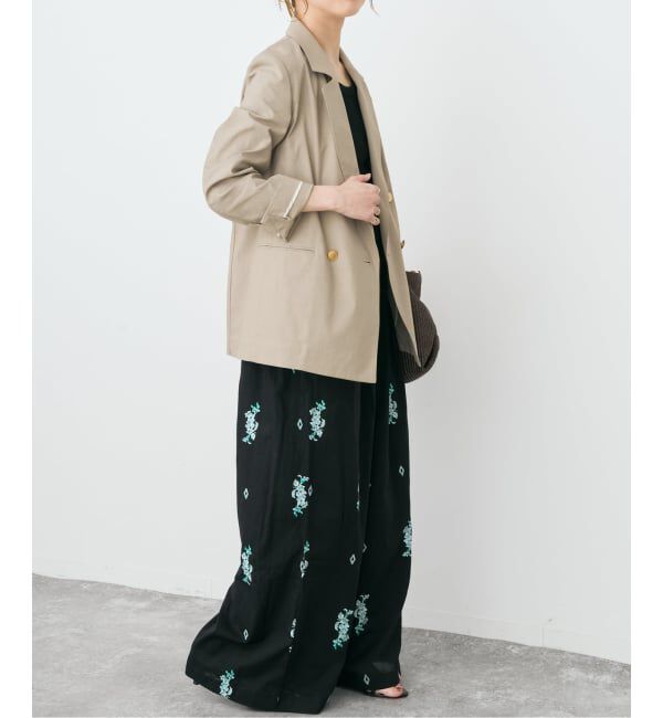 Spick and Span「《予約》サマークロスダブルジャケット」|テーラードジャケット|