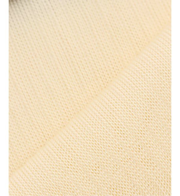 NOBLE「MARCOMONDE/マルコモンド sheer ribbed short socks」|ソックス|