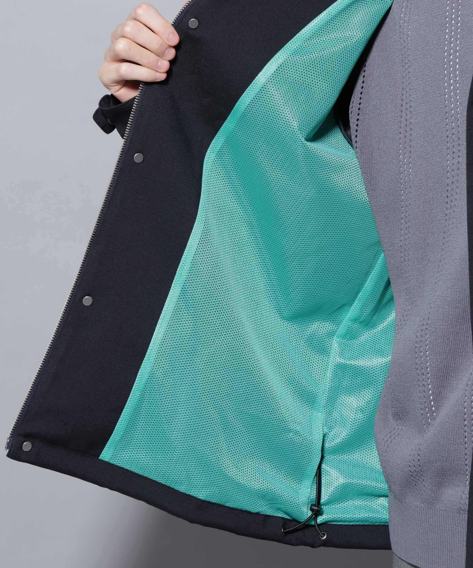 nano･universe「「RainComfortWear」ダントツ撥水透湿コーティング2WAYブルゾン」|ブルゾン・スタジャン|